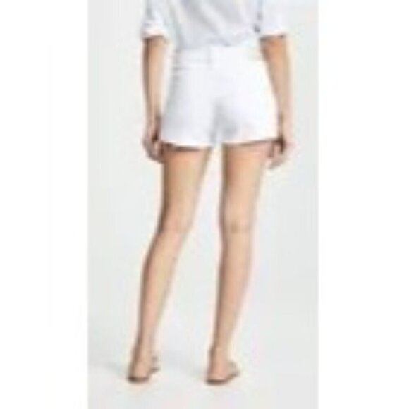 Adriano Goldschmied Hailey Cut Off Ex Boyfriend 3" Inseam Shorts Denim White 30R - Picture 2 of 15